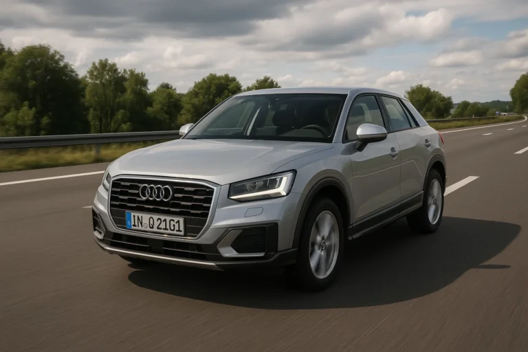 Audi Q2 circulando por una autovía