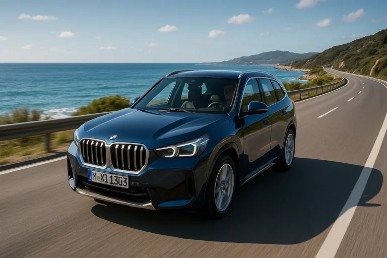 BMW X1 cerca de la costa