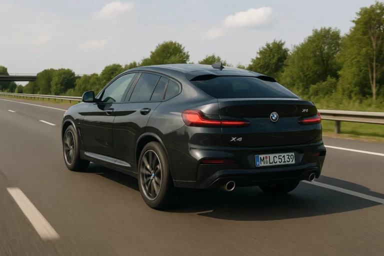 BMX X4 circulando por una autovía