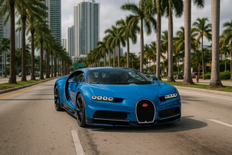 Bugatti Chiron en Miami