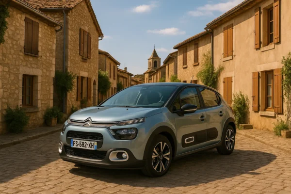 Citroen C3 en un pueblo