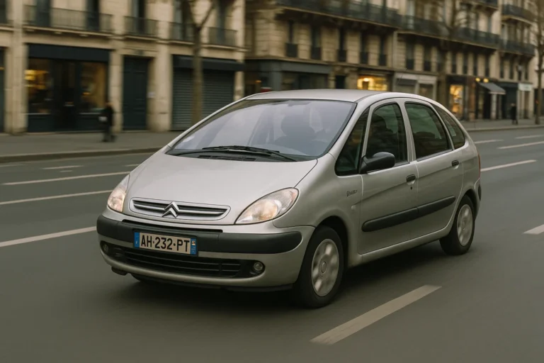 Citroen Xsara Picasso circulando por una ciudad