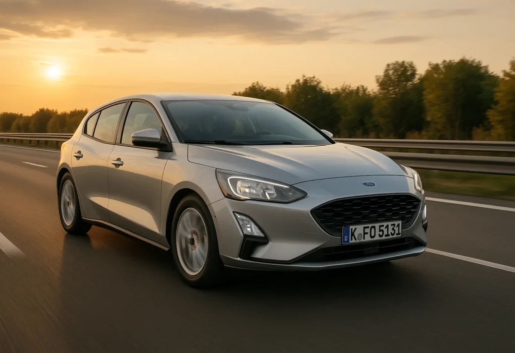 Ford Focus circulando por autopista