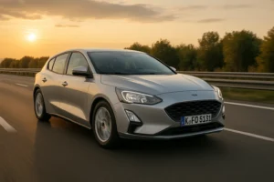 Ford Focus circulando por autopista