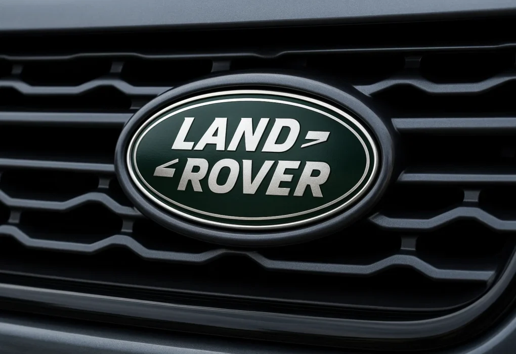 Insignia Land Rover en coche asegurado