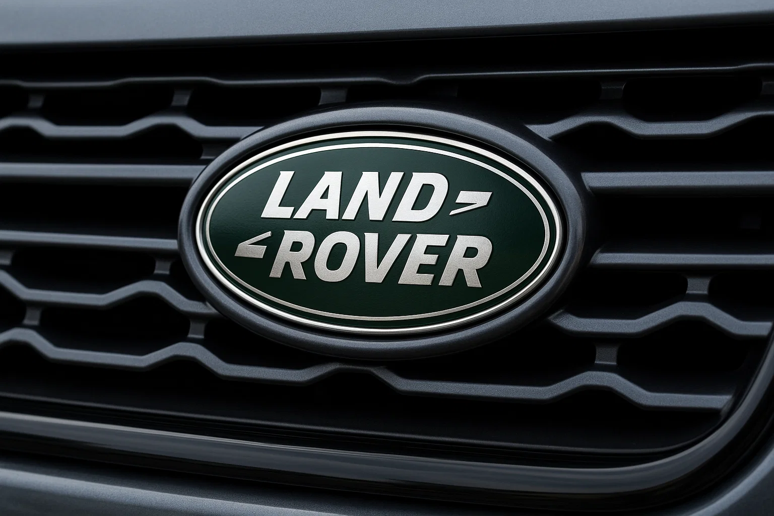Insignia Land Rover en coche asegurado