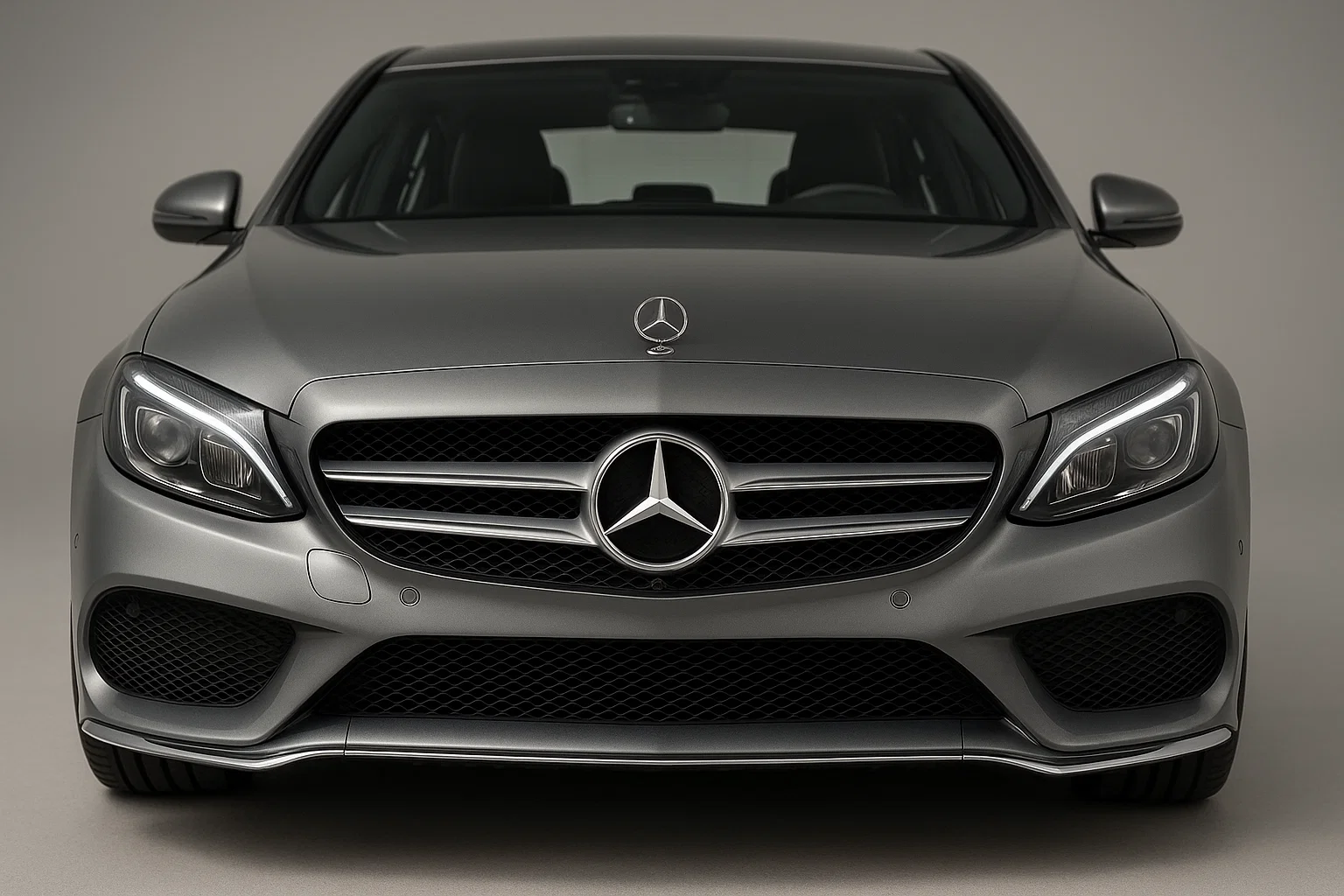 Frontal de Mercedes Benz