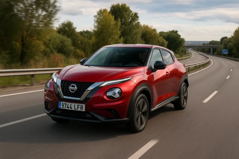 Nissan Juke circulando por autovía