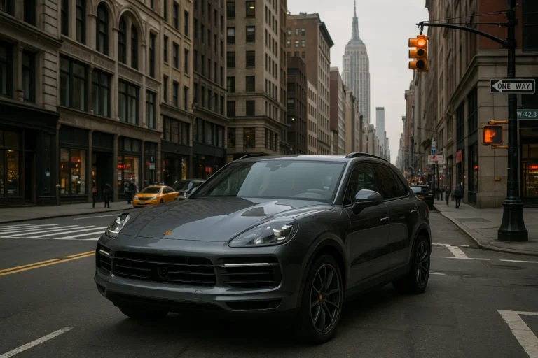 Porsche Cayenne en Nueva York
