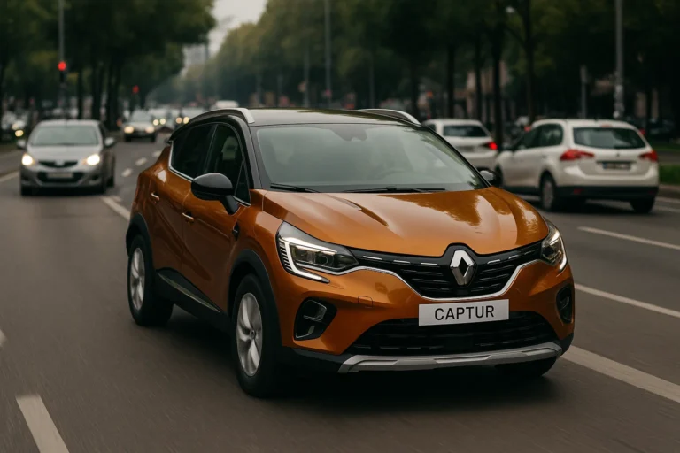 Renault Captur circulando por ciudad