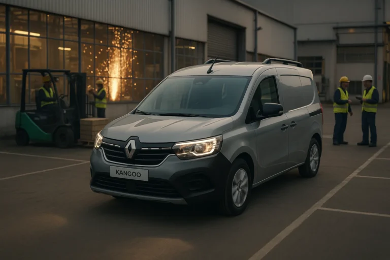 Renault Kangoo en una fábrica