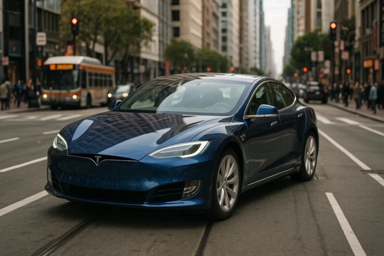 Tesla Model S en Nueva York