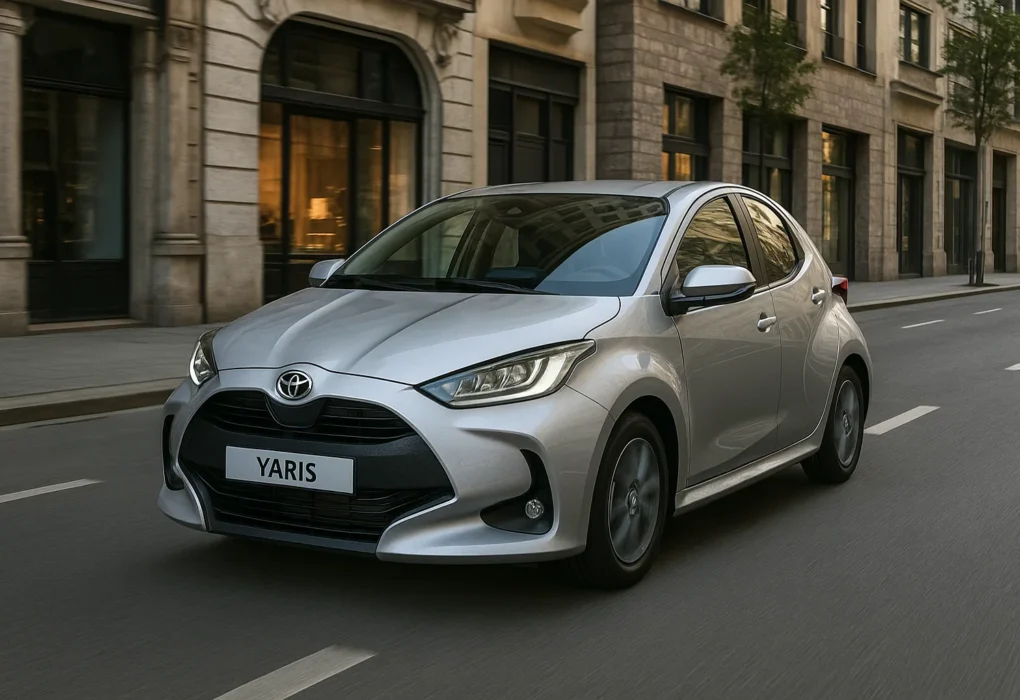 Toyota Yaris en la ciudad