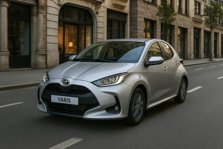 Toyota Yaris en la ciudad