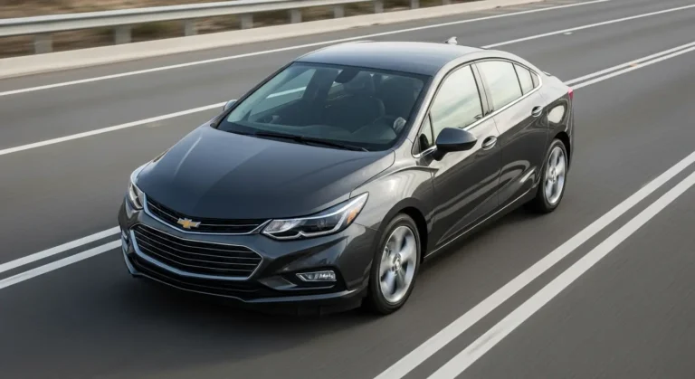 Chevrolet Cruze circulando por autovía