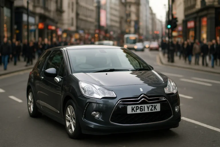 Citroen DS3 circulando por ciudad