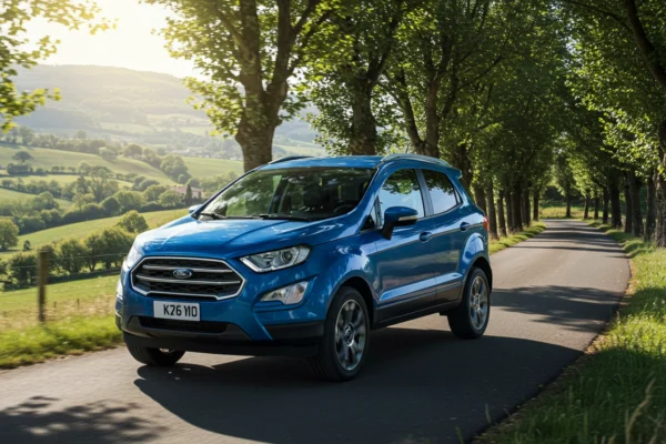 Ford Ecosport circulando por el campo