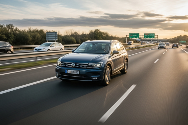 Volkswagen Tiguan circulando por autovía